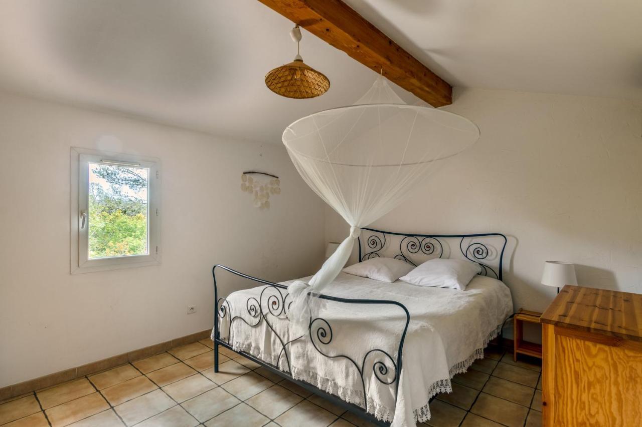 La Rose Des Vents & Spa - Gite La Parenthese Neoules Exterior photo