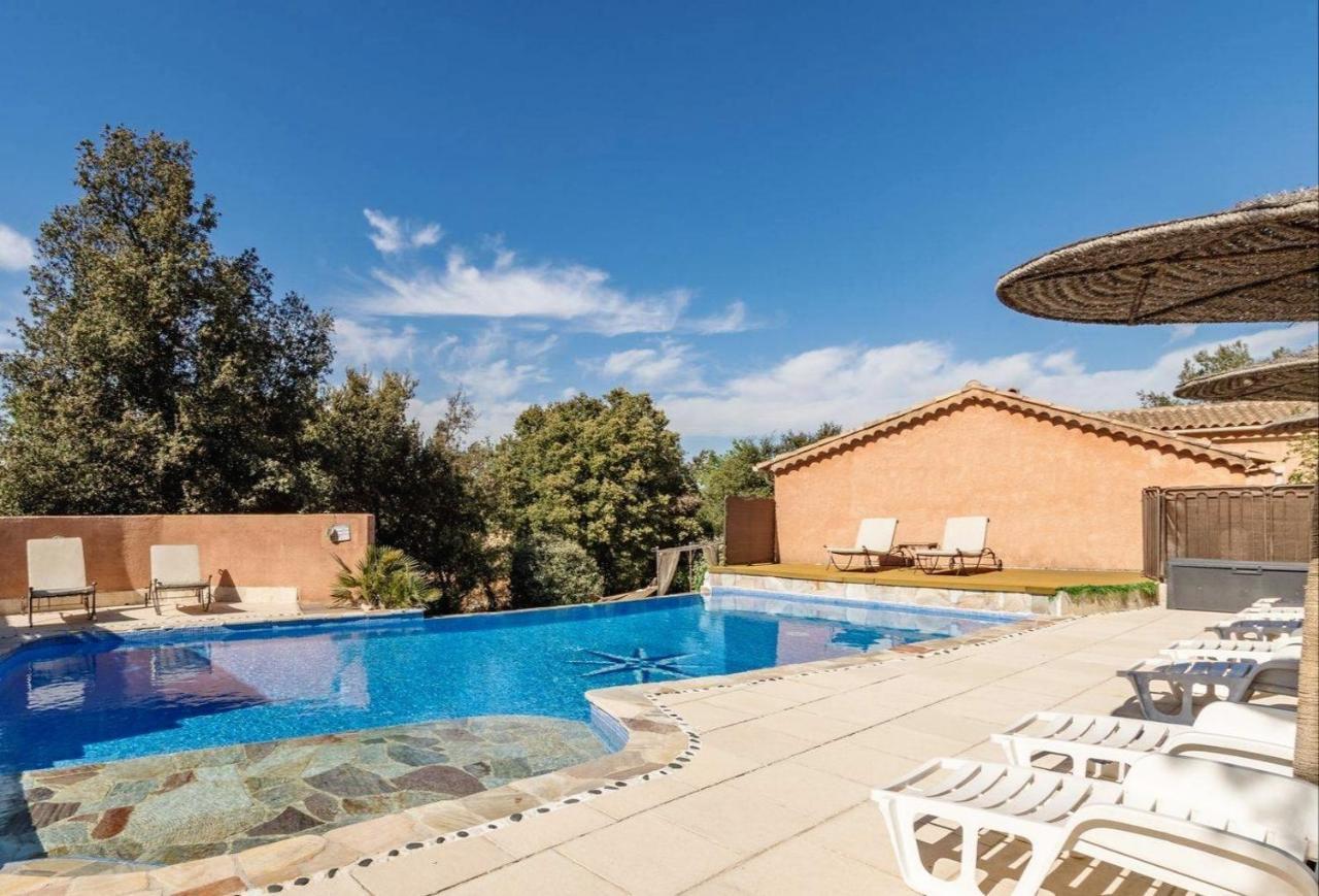 La Rose Des Vents & Spa - Gite La Parenthese Neoules Exterior photo